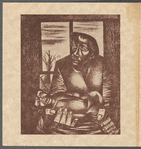 Pamphlet for "Charles White: Impossible Dreams Made Possible" exhibition at Heritage Gallery