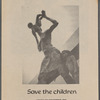 "Save the Children" by Fern Lynette Cunningham, Exhibition Pamphlet: Museum of National Center of Afro-American Artists