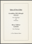 Leaflet for "Tales of Two Cities" exhibition at Essie Green Galleries