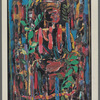 Leaflet for "David Driskell: Collages" exhibition at DC Moore Gallery