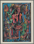 Leaflet for "David Driskell: Collages" exhibition at DC Moore Gallery