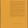 Leaflet announcing annual exhibion of the Coalition of Black Artists