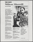 Copy of Artist Informational Sheet Featuring May 15, 1988 Daily News Magazine article on Milton Sherrill