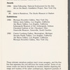 "From the Studio" The Studio Museum in Harlem Artist-in-Residence 1984" Informational Leaflet