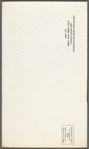 Leaflet for "Tonnie Jones' Sculptures and Betty Blayton's Oil Collages, Etchings and Small Sculptures" exhibition at The Studio Museum of Harlem