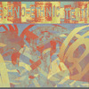 Invivation postcard for "The Techno-Ethnic Textiles Youth Exhibition" at Rush Art Gallery and Resource Center