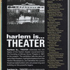 Vistor's guide to "Harlem is... Downtown" exhibition