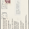 Postcard announcing interview with filmmaker William Greaves at Hatch-Billops Collection