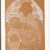 Leaflet announcing James Lesesne Wells exhibition at the 1990 National Black Arts Festival