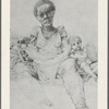 Leaflet announcing "Drawings by Lloyd H. Stevens" exhibition at The Studio Museum in Harlem