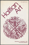 Leaflet announcing "Haitian Art" exhibition at The Brooklyn Museum