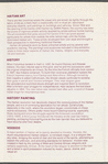 Leaflet announcing "Haitian Art" exhibition at The Brooklyn Museum