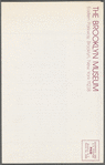 Leaflet announcing "Haitian Art" exhibition at The Brooklyn Museum
