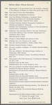 Artist Informational Postcard for Barbara Chase-Riboud: Represented by The Betty Parsons Gallery, New York