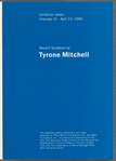 Invitation to "Traditions and Transformations: Contemporary Afro-American Sculpture and Recent Sculpture by Tyrone Mitchell" exhibition preview at The Bronx Museum of the Arts