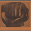 Leaflet for Elizabeth Catlett sculptural works featured in The Brockman Gallery Collection exhibition at California State University of Los Angeles