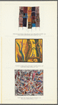 Leaflet for "Spirits of the Cloth: Contemporary Quilts by African American Artists" exhibition at American Craft Museum