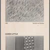 Leaflet announcing "Manuel Hughes: Paintings, Drawings, Pastels; James Little: Gouaches" exhibition at Gallery 62