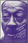 Flyer announcing "I Remember Norman" memorial exhibition in honor of Norman Lewis at The Studio Museum of Harlem