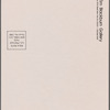 Flyer announcing "Michael A. Cummings: Recent Fibre Wall Hangings and Paper Collage Works" at Community Art Space Corp.