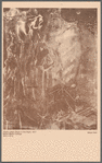 Postcard announcing "Betye Saar Collages" exhibition at Gallery 62