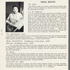Pamphlet for "Lois Mailou Jones: In Retrospect" exhibition at Acts of Art, Inc.