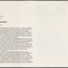 Pamphlet announcing "Contemporary Black Art" exhibition presented by Brockman Gallery Productions