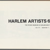 Booklet for "Harlem Artists 69" exhibition at The Studio Museum in Harlem