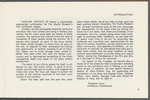 Booklet for "Harlem Artists 69" exhibition at The Studio Museum in Harlem