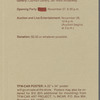 Leaflet for "Artemio Guerra: Mexican Muralist" exhibition presented by Cayman Gallery and Texas Farm Workers' Union