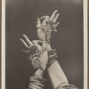 Ruth St. Denis's jeweled hands and feet
