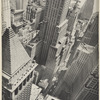 Wall Street, showing East River from roof of Irving Trust building