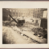 American Museum of Natural History, East Wing construction