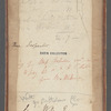 Thomas Rodd Note book