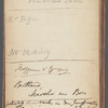 Thomas Rodd Note book