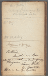 Thomas Rodd Note book