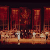 Ballet class scene in the stage production The Red Shoes