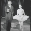 Steve Barton and Margaret Illmann in the stage production Red Shoes
