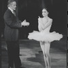 Steve Barton and Margaret Illmann in the stage production Red Shoes