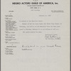 Negro Actors Guild of America