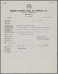 Negro Actors Guild of America