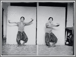 Key sheet with a Royal Ballet of Cambodia principal woman dancer