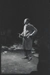 Cleavon Little in the stage production Hamlet at the Public Theater