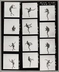 Dudley Williams in studio performing the choreographic work Gymnopedies