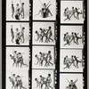 Alvin Ailey Company dancers in studio performing choreographic work Myth