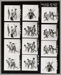 Alvin Ailey Company dancers in studio performing choreographic work Myth