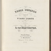Trois sonates pour le piano-forte, op. [10] 