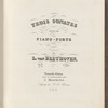 Trois sonates pour le piano-forte, op. [10] 