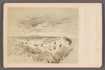 Erster Sonnenaufgang im Packeise zwischen Nowaja-Semlja und Franz-Josef-Land, 16. Februar 1873