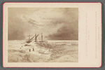 Der Tegetthoff im Packeise treibend, Frühjahr 1873
